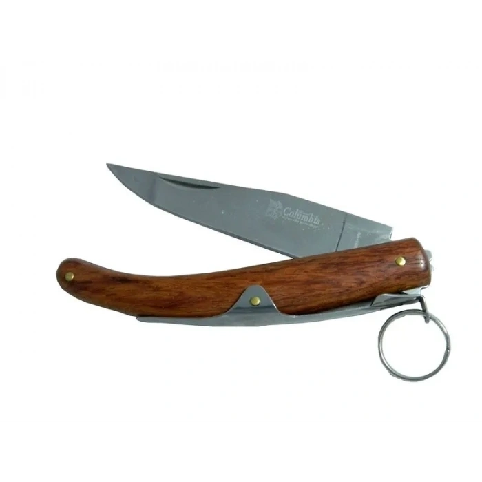 Okapi Gc2079a Kahverengi Cep Çakısı 20cm - Manuel, Ahşap Sap