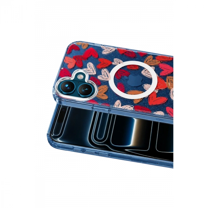 Onegif Apple İphone 16 Desina Magsafe Kapak - Desen 6