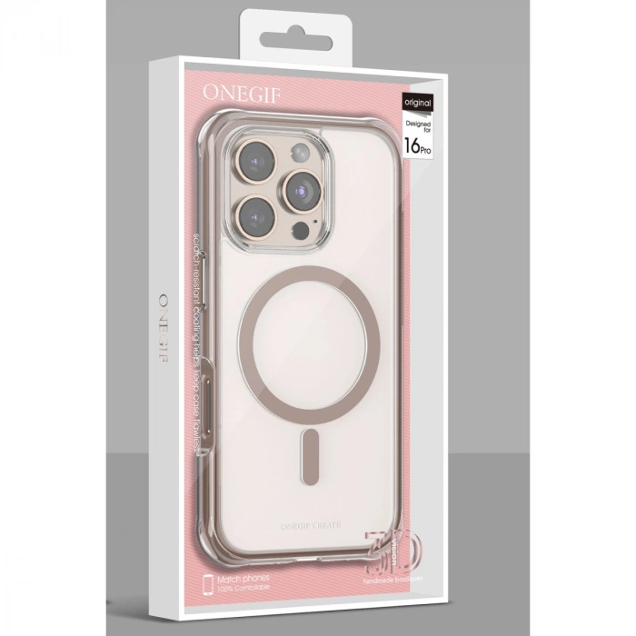 Onegif Apple İphone 16 Hulk Magsafe Kapak - Beyaz