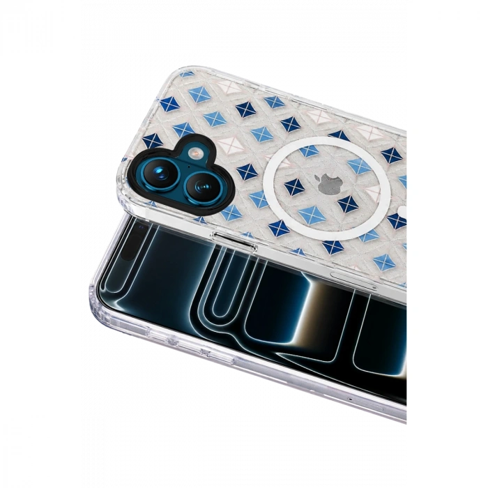 Onegif Apple İphone 17 Desina Magsafe Kapak - Desen 4