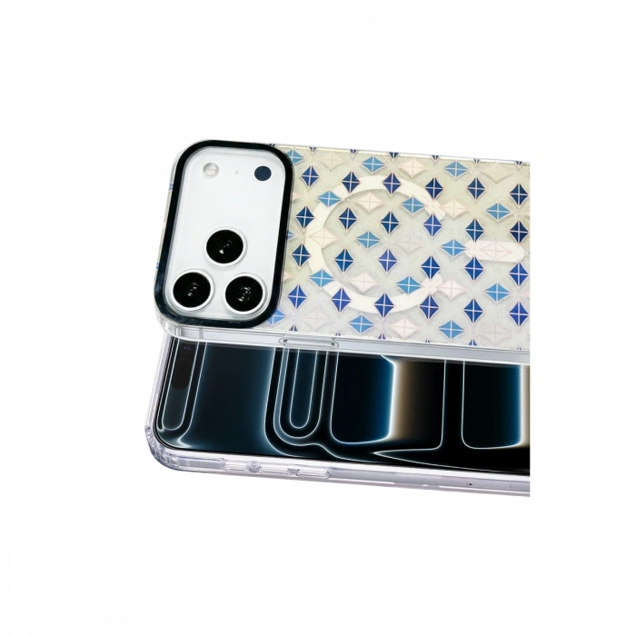 Onegif Apple İphone 17 Pro Desina Magsafe Kapak - Desen 4