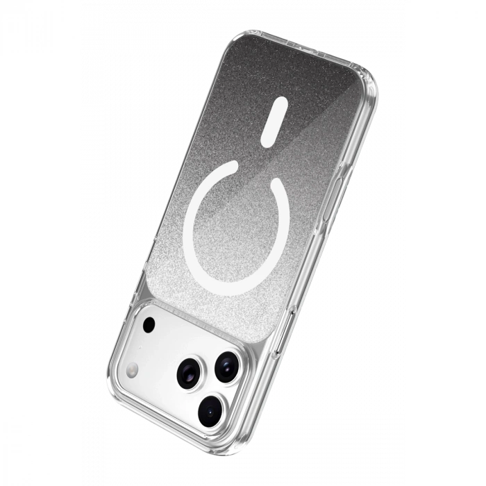 Onegif Apple İphone 17 Pro Max Sora Simli Magsafe Kapak - Siyah