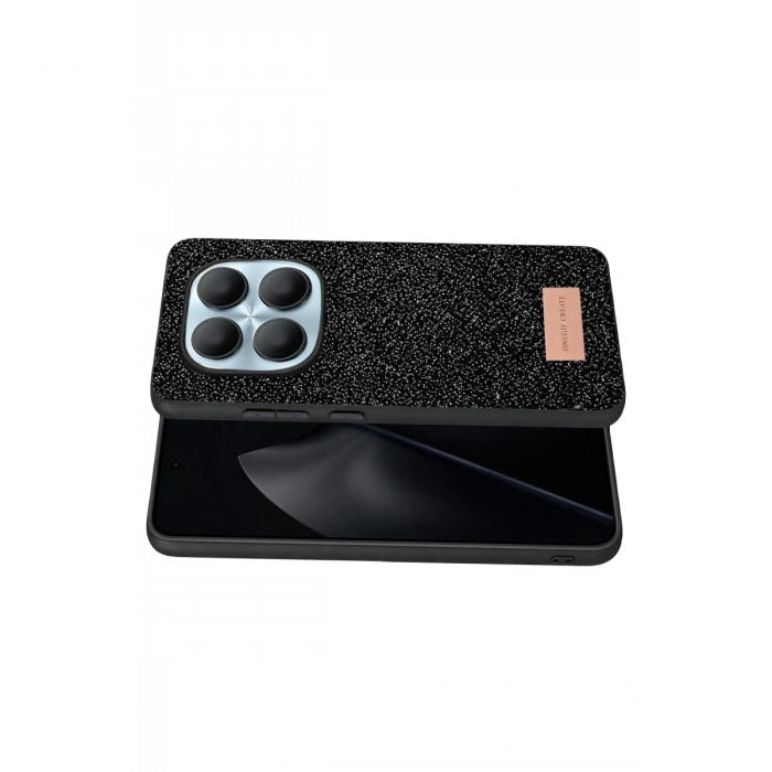 Onegif Xiaomi Redmi Note 15 Pro 4g Bright Simli Kapak - Siyah