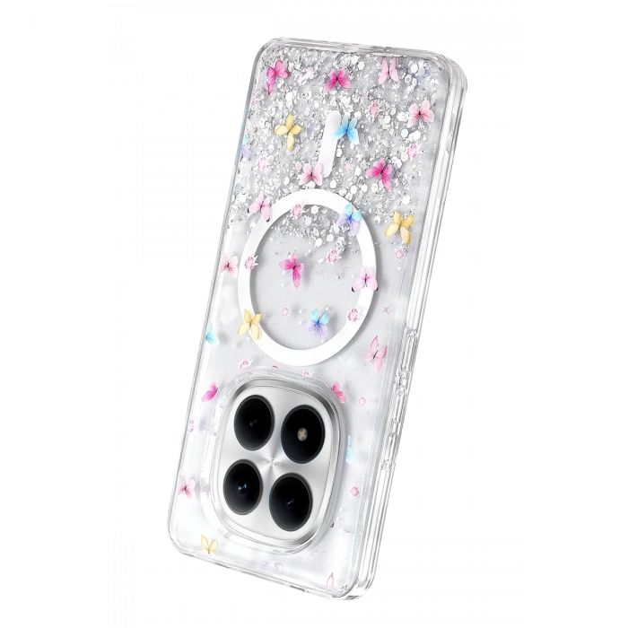 Onegif Xiaomi Redmi Note 15 Pro Plus 5g Misk Simli Magsafe Kapak - Desen 4