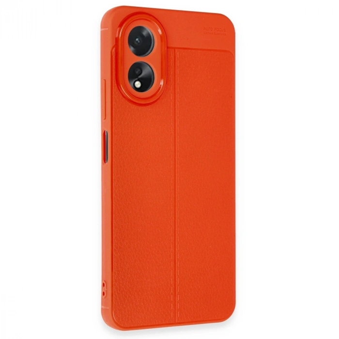 Oppo A38 Kılıf Auto Focus Kapak - Kırmızı