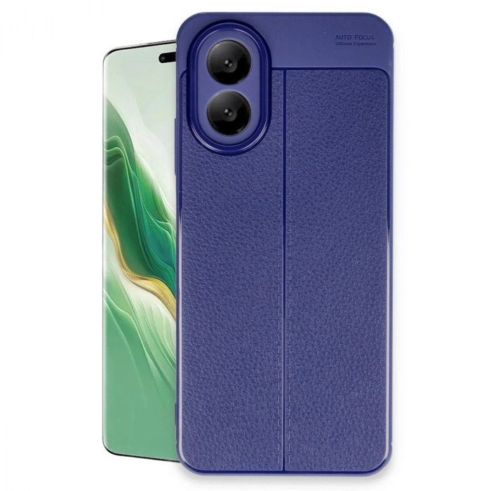 Oppo A38 Kılıf Auto Focus Kapak - Lacivert