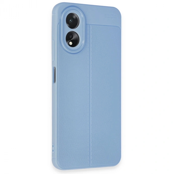 Oppo A38 Kılıf Auto Focus Kapak - Mavi