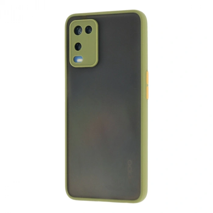 Oppo A54 4g Kılıf Montreal Silikon Kapak - Açık Yeşil