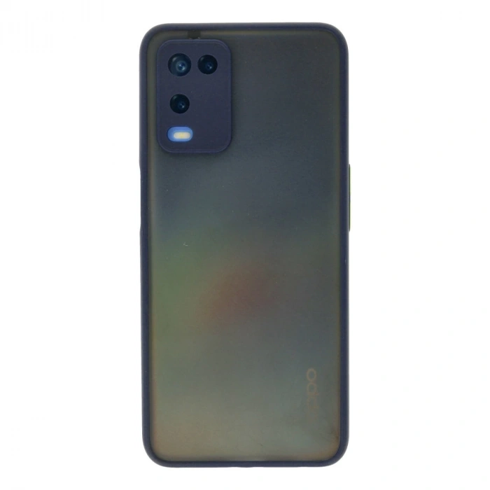 Oppo A54 4g Kılıf Montreal Silikon Kapak - Lacivert