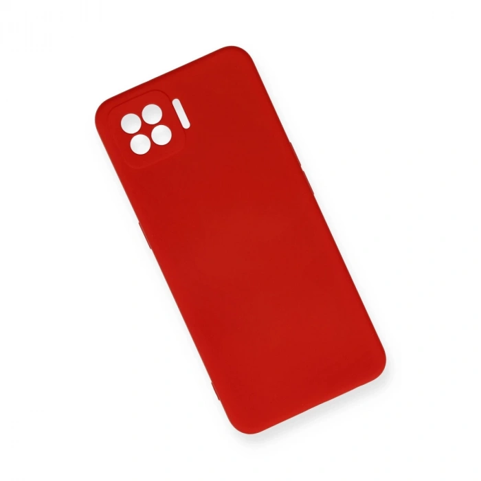Oppo A73 Kılıf Nano İçi Kadife Silikon - Kırmızı
