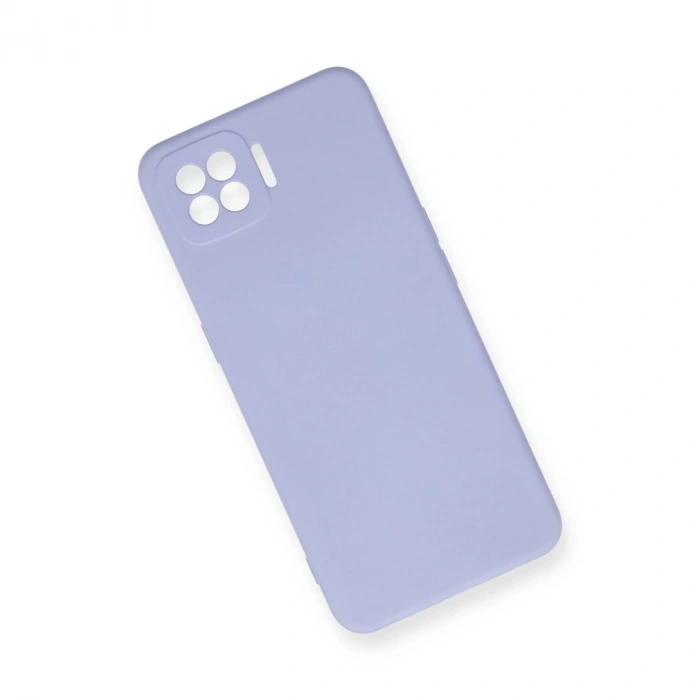 Oppo A73 Kılıf Nano İçi Kadife Silikon - Lila