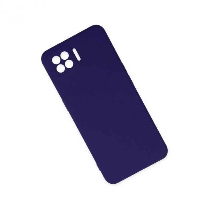Oppo A73 Kılıf Nano İçi Kadife Silikon - Mor