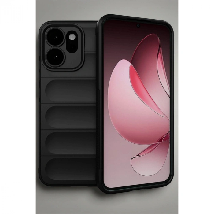 Oppo Reno 14 Optimum Silikon - Siyah