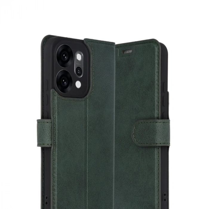 Oppo Reno 14 Trend S Plus Kapaklı Kılıf - Yeşil