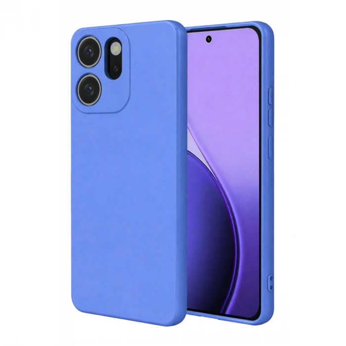 Oppo Reno 14f First Silikon - Mavi