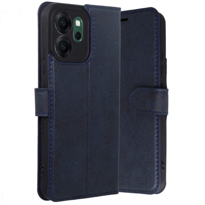 Oppo Reno 14f Trend S Plus Kapaklı Kılıf - Lacivert