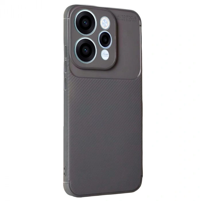 Oppo Reno 15 Auto Focus Karbon Kapak - Gri