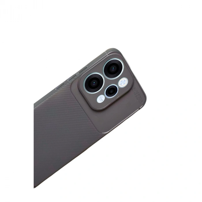 Oppo Reno 15 Auto Focus Karbon Kapak - Gri