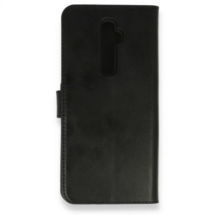 Oppo Reno 2z Kılıf Trend S Plus Kapaklı Kılıf - Siyah