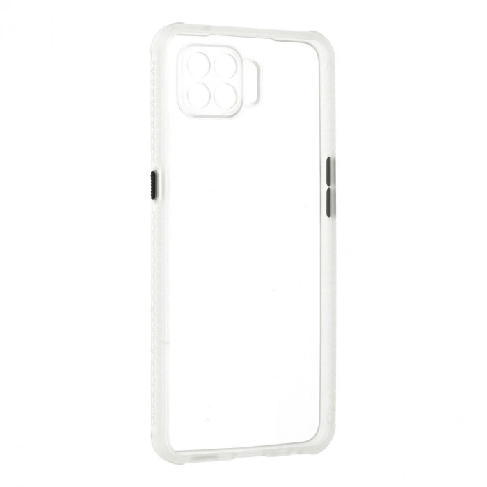 Oppo Reno 4 Lite Kılıf Miami Şeffaf Silikon - Şeffaf