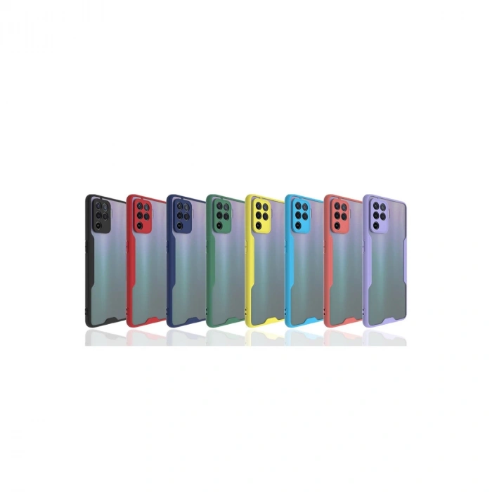 Oppo Reno 5 Lite Kılıf Platin Silikon - Sarı