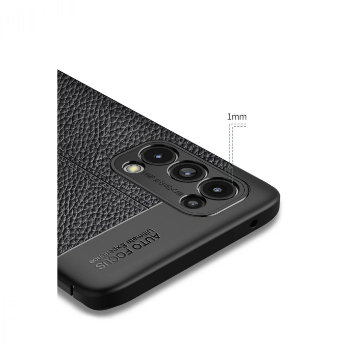 Oppo Reno 5 Pro Kılıf Auto Focus Kapak - Siyah