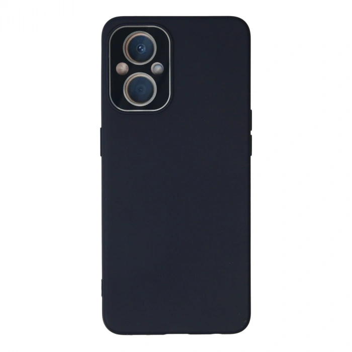 Oppo Reno 7 Lite Kılıf Lansman Glass Kapak - Lacivert
