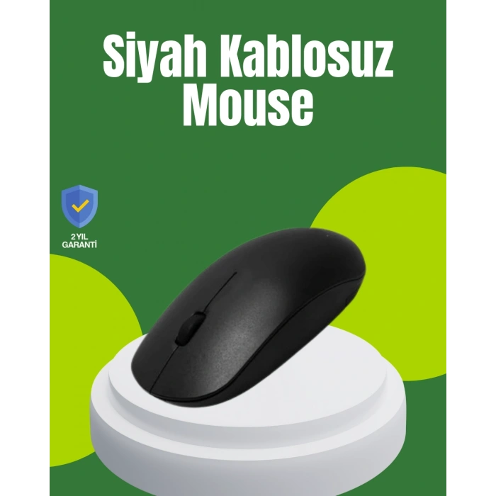 Optik Sensörlü Sessiz Fare – Geniş Uyumluluk Ve Ergonomik Yapı