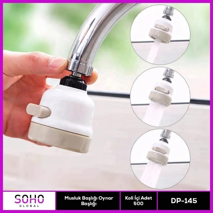 Oynar Başlı Musluk Başlığı