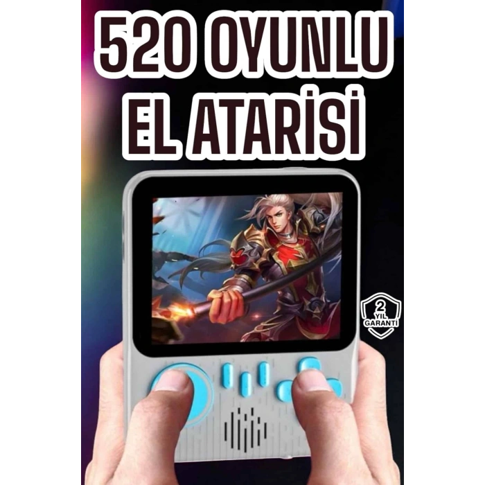 Oyun Konsolu Retro Oyun Konsolu Tvye Bağlanabilir Taşınabilir