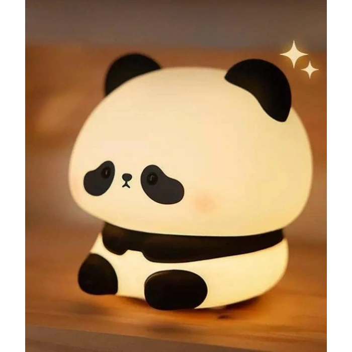 Panda Şekilli Renk Değiştirebilen Dokunmatik Gece Lambası Mz-n32