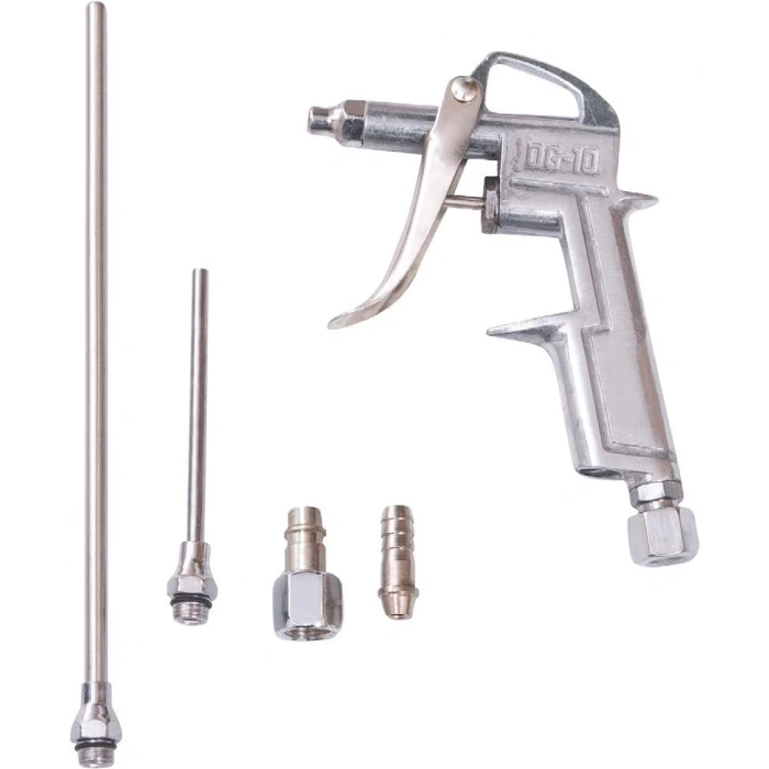 Parça Metal Uzun Ve Kısa Hava Tabancası Seti - Hava Püskürtme Ve Temizleme Aracı