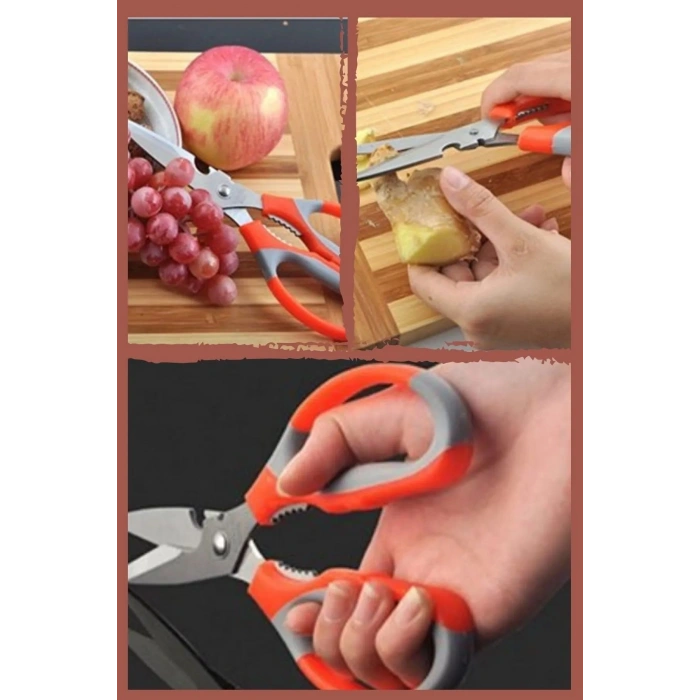 Paslanmaz Çelik Et, Tavuk, Börek Doğrama Makası (599)