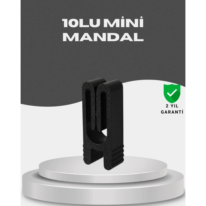 Plastik Poşet Kilidi Mutfak İçin Çok Amaçlı 10 Adet