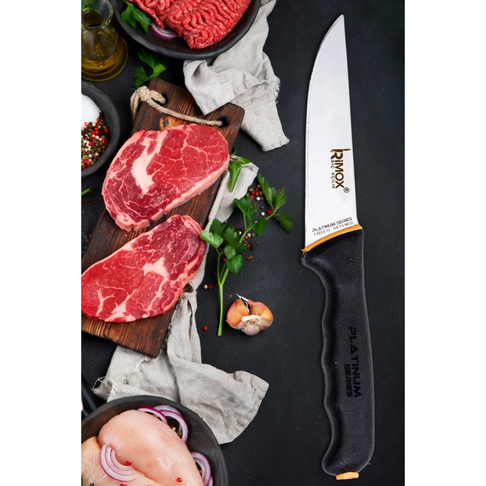 Platinium Serisi Kasap Ve Ev Mutfak Bıçağı Çelik Kasap No:4 (599)