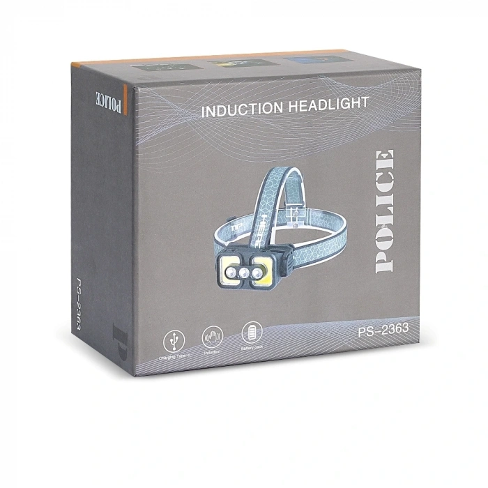 Police Ps-2363 Şarjlı Kafa Feneri