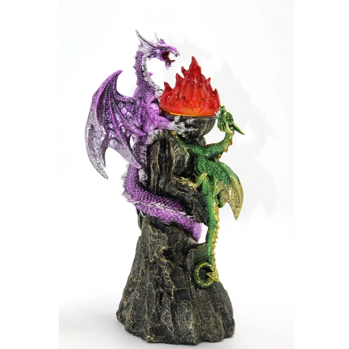 Polyester Ledli Dragon Figürü Alk2335
