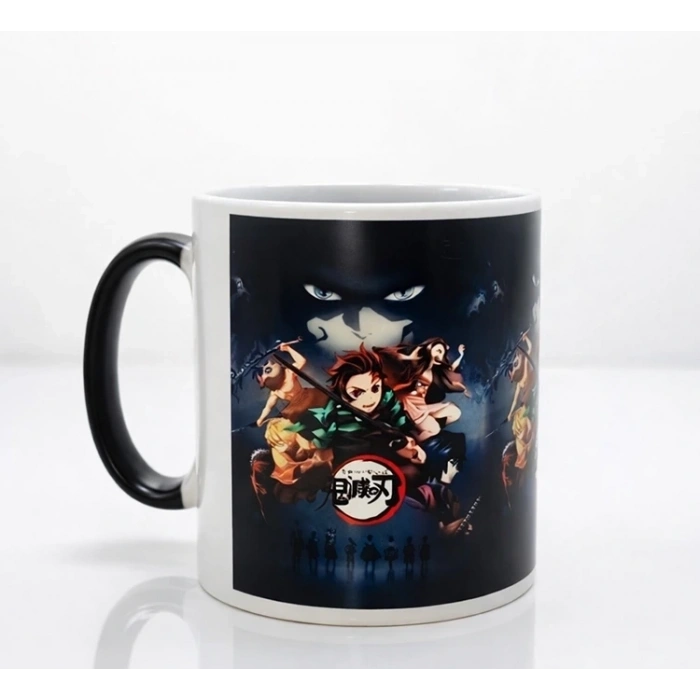 Porselen Renk Değiştiren Demon Slayer Kupa Bardak Aalk383