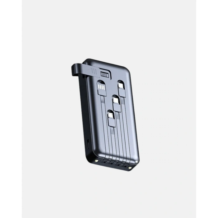 Powerbank 20000 Mah Hızlı Şarjlı Led Fenerli Ve 4 Portlu