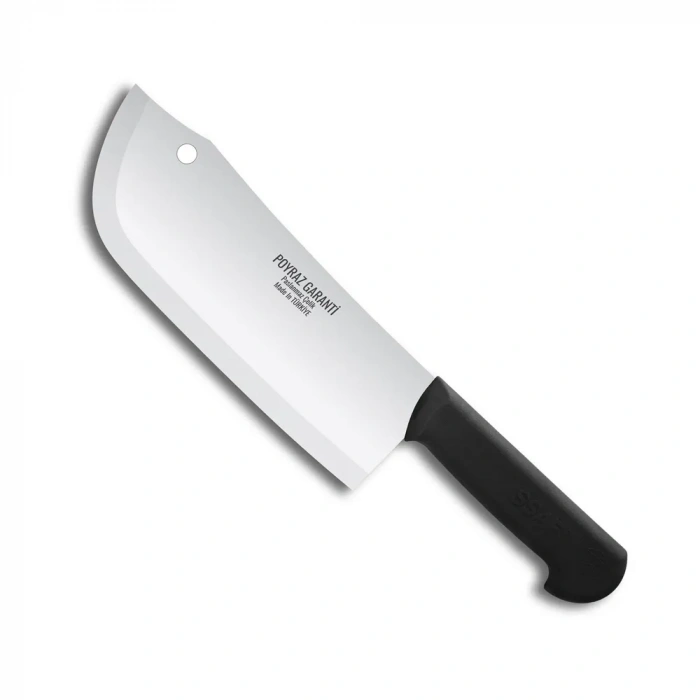 Poyraz Bursa Kurban, Kasap Oval Satır No:3, 24 Cm - Plastik Sap