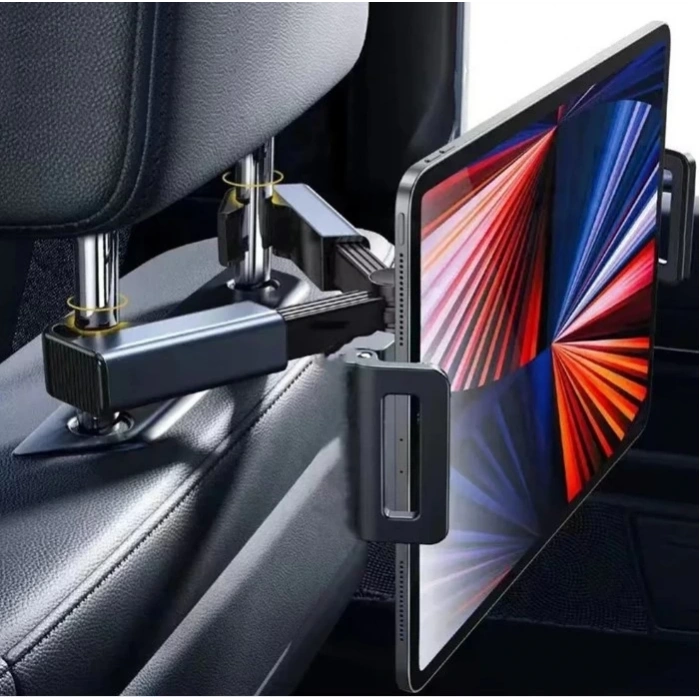 Pratik Koltuk Arkası Ayarlanabilir Tablet Telefon Tutucu
