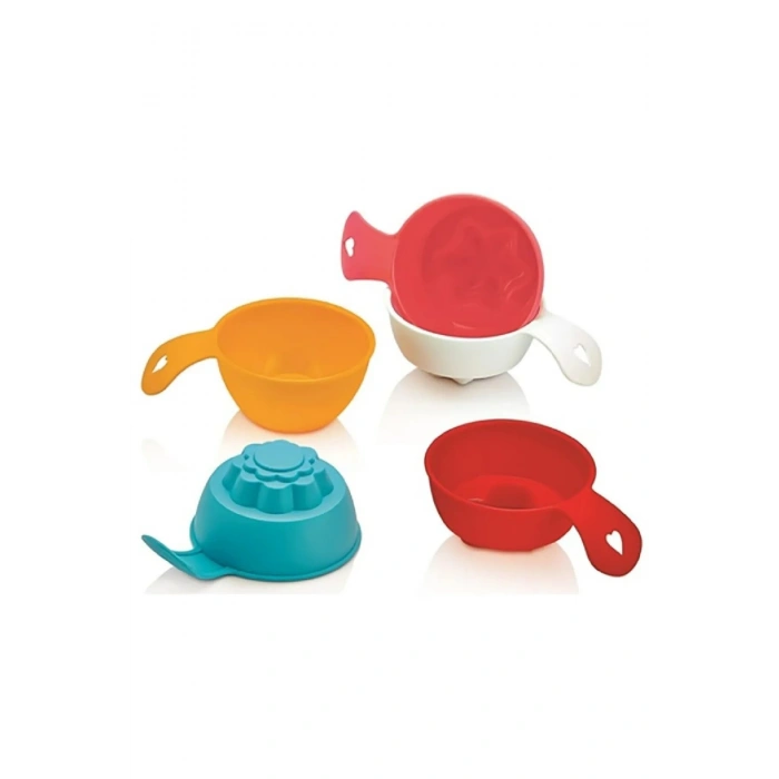 Pratik Pilav Ve Tatlı Kalıbı 4 Adet Pilav Ve Tatlı Şekillendirici (599)