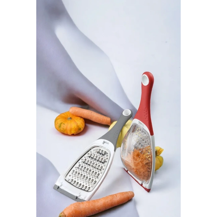 Pratik Uzun Saplı Çift Yönlü Hazneli Rende Sarımsak ,Zencefil ,Meyve Ve Sebze Öğütücü Rendert311 (599)