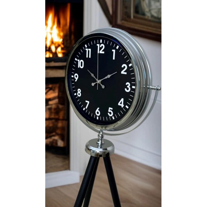 Prime Krom Tripod Ayaklı Saat