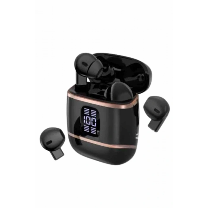 Profesyonel Dijital Göstergeli Düşük Gecikme Bluetooth Kulaklık Çift Kulaklık