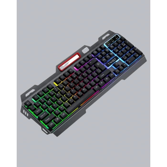 Profesyonel  Klavye Mouse Seti – Rgb Işıklı, Türkçe Q, Dpı Ayarlı, Dayanıklı Gövde