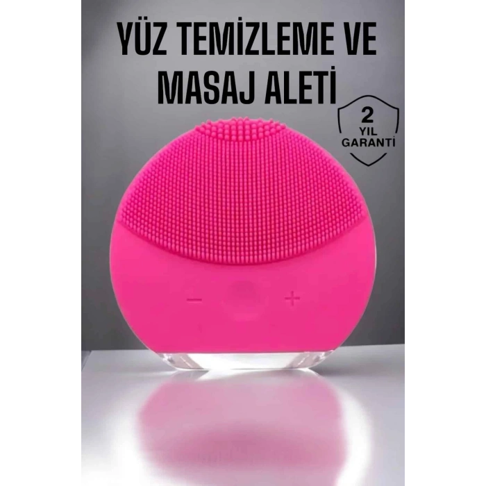 Profesyonel Yüz Temizleme Masaj Aleti Su Geçirmez, Kablosuz Şarj Özellikli Kolay Temizlenebilir