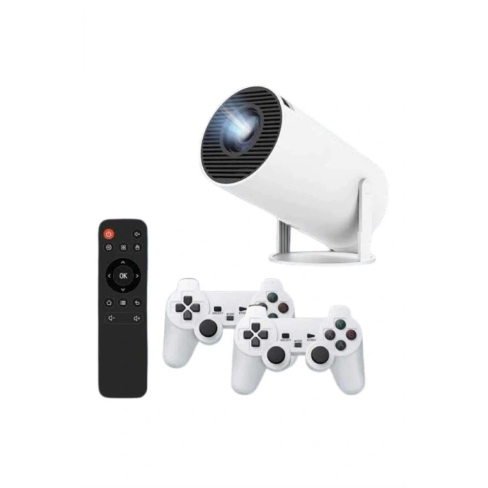 Projeksiyon Cihazı Video Oyun Konsolu 8 Gb Hafıza Lcd Ekran Kumandalı