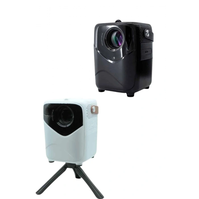 Projeksiyon Ev Sineması Bluetooth 4k Hd Kaliteli Görüntü Kumandalı