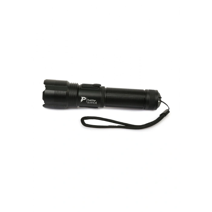 Ps-1600 Süper Parlak Led Zoomlu 5 Mod Su Geçirmez Profesyonel Kamp Bekçi Avcı Feneri